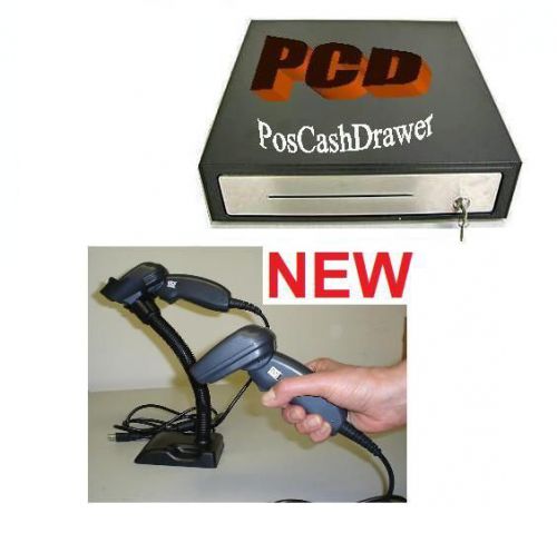 Cash drawer printer interface w/portable usb scanner for sale