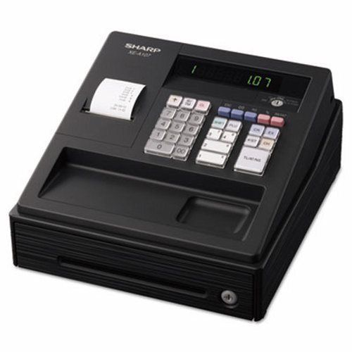 Sharp XEA107 Cash Register, 80 LookUps, 8 Dept, 4 Clerk (SHRXEA107)