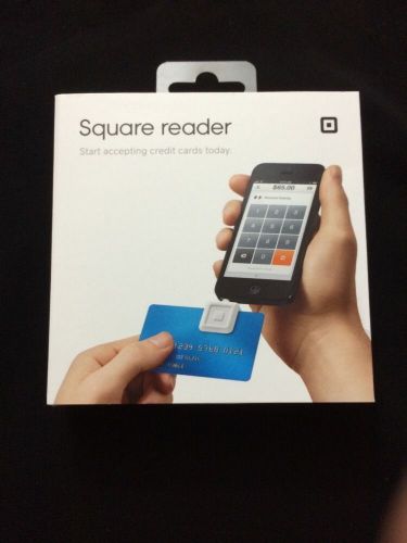NEW UNUSED - Square Card Reader - Use With iPhone Or Android - FAST SHIPPING
