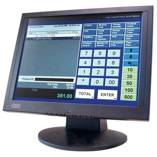 Logic Controls LE1000 15&#034; LCD Touchscreen Monitor - 8 ms