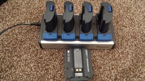 Intermec AC1 Battery Charger with 5 replacement batteries for CK30/CK31 - AB1G
