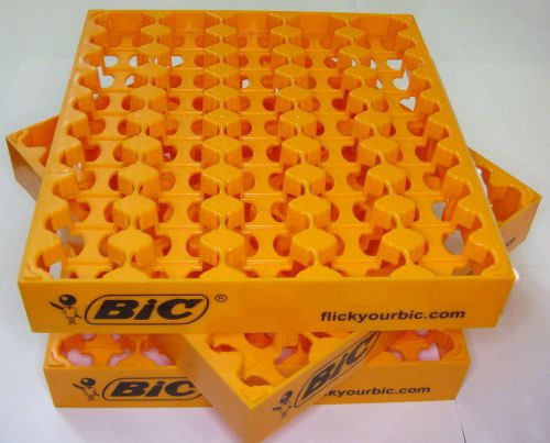 3 Empty Display Trays for 50 regular size Bic Lighters