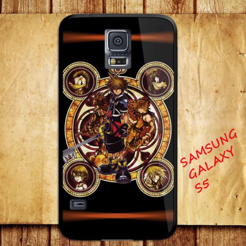 iPhone and Samsung Galaxy - Kingdom Hearts Stained Glass Vintage - Case
