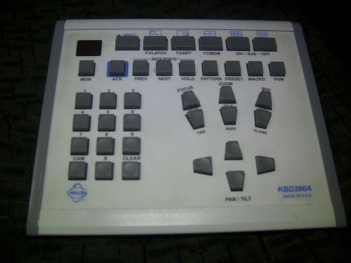 PELCO - Model #KBD200A - Camera Keyboard Controller