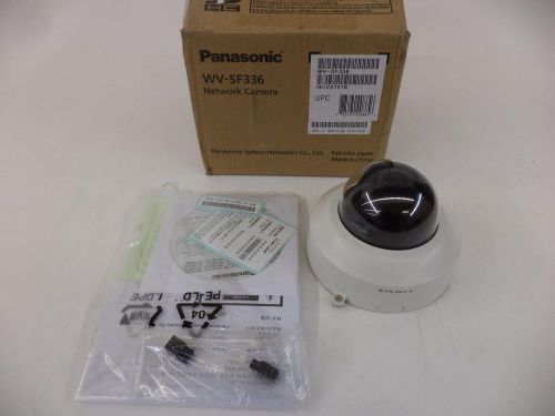 Panasonic wvsf336 fixed 1.3 megapixel indoor dome ip network security camera for sale