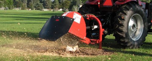 Shaver sc-50, tractor 3-pt, pto powered stump grinder, 34&#034; wheel for sale