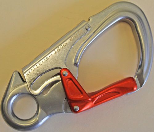 Aluminum snap hook for tree climbing,1&#034; gate,6,750 lb,only $25 for limited time for sale