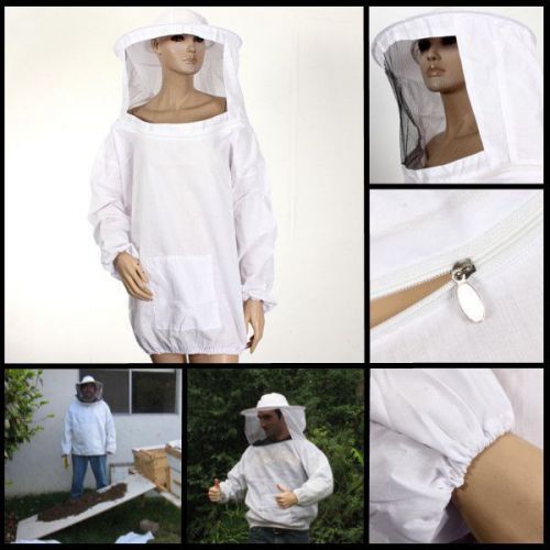 Beekeeping jacket veil coat bee keeping suit smock dress protective equipment ss for sale