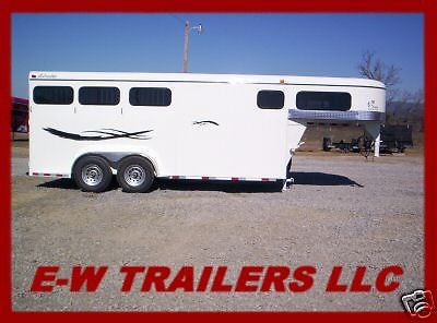 NEW 2014-THREE HORSE 700 DELUXE--HORSE--STOCK TRAILERS