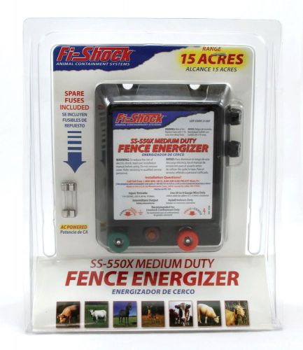 Fi-Shock 15 Acre Fence Charger SS-550X