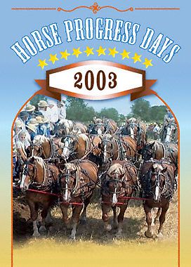 DVD Horse Progress Days 2003 By: Eddy Martin