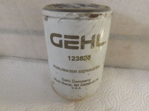 Gehl part no.#123838 fuel/water separator filter 12-5 for sale