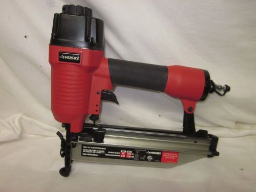 Used Husky 2.5&#034; Straight Finish Nailer Model#KKKC64 Woodworking Carpentry