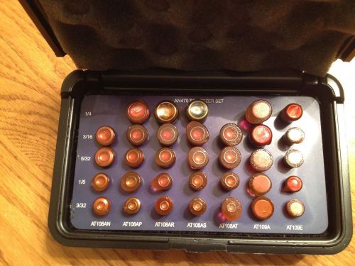 1 ati 33 pc aircraft rivet sqeezer kit at108a-33pc new unused snap-on dotco for sale