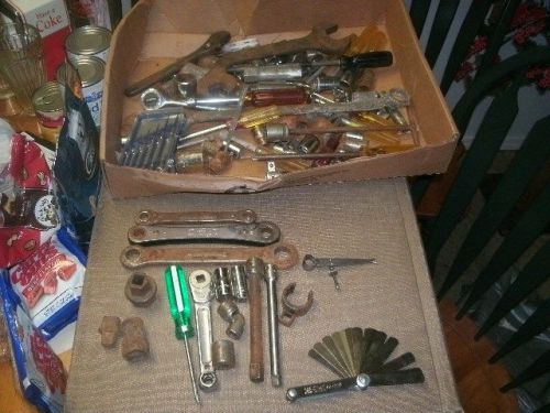 group lot tools S+K snapon Plvmb plumb craftsman sockets ratchet wrench vintage
