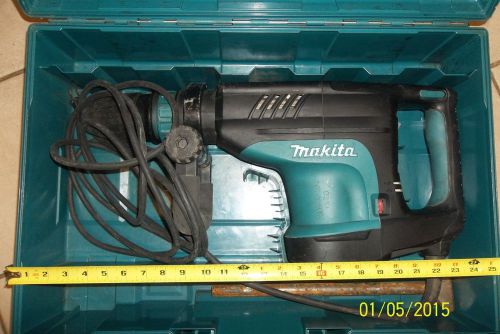 Makita hm1203c 20 lb. sds-max demolitian hammer with case nice ! clean! for sale