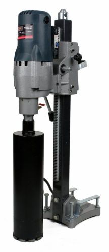 SDT 185 Wet Core Drill Stand Concrete Boring Rig 8&#034; w/ Powerful 3500 Watt Motor