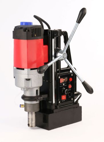 Electromagnetic drill press fits hss annular cutters 300rpm up to 2&#034; 2900lb magn for sale