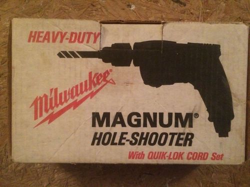 New Milwaukee Magnum Hole Shooter 1/2 Variable Speed 0234-1