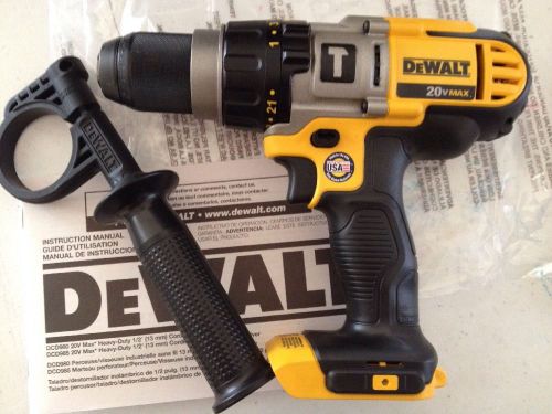 Dewalt DCD985 20V 1/2&#034; Hammer Drill Lit-ion 20 Volt MAX