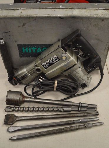 HITACHI-PR-38E-110V-50Hz-HAMMER-DRILL-IN-CASE-W-HANDLE