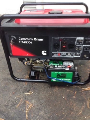 Cummins onan commerical generstor px4800e only 30 hours for sale