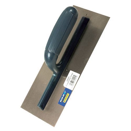 Blue spot 11&#034; plastering trowel with tough plastic handle polished face diy tool for sale