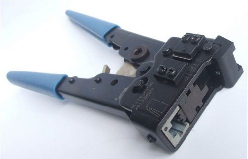 Network Flat Cable Crimper Pliers Tools Stripping knife for 8P8C RJ-45 Ratchet