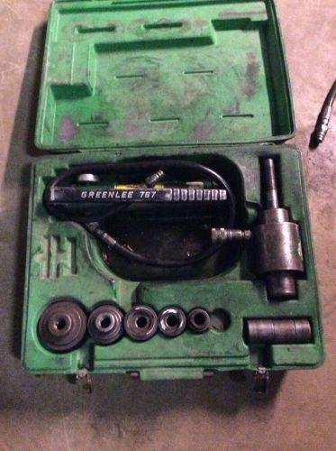 Greenlee 746 Knockout Ram &amp; 767 Pump SET