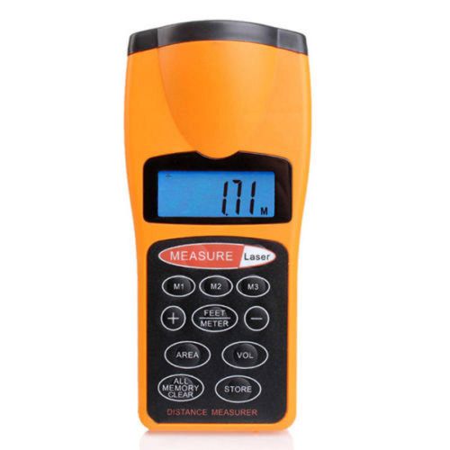 Ultrasonic tape measure distance meter &amp; laser digital tape feet gift for sale