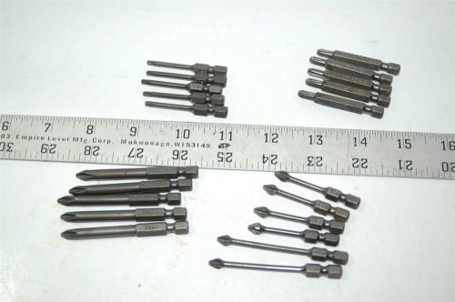 20 apex phillips bits #2 assorted aviation tool automotive for sale
