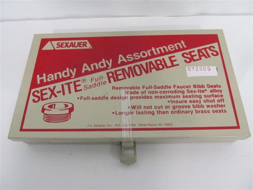 Sexauer 072009, #24B Handy Andy Assortment, Sex-Ite Full Saddle Removalbe Seats