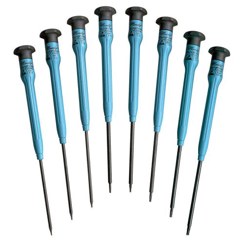 Screwdriver Set, Star, ESD Safe, 8 Pc 58-0451