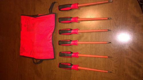 Snap on insulated screwdriver set cnsgdx60 for sale