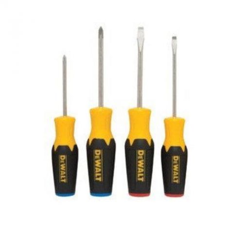 4 piece screwdriver set dewalt screwdrivers dwht62512 076174625127 for sale