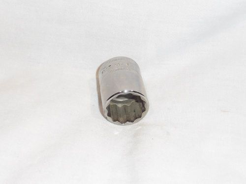Snap On, FM17, Socket, Metric, Shallow, 17 mm, 12-Point