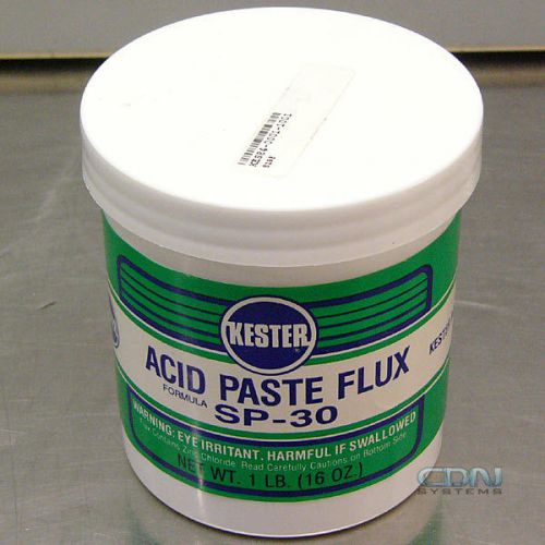 NEW 16oz KESTER Acid Paste Flux Formula SP-30 Solder