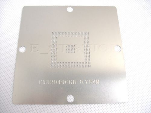 8X8 0.76mm BGA  Stencil Template For Sony CXD2949CGB