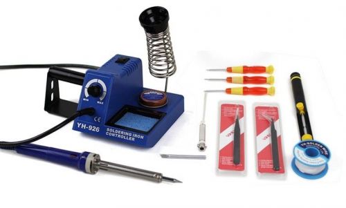 60w adjustable temp soldering welding iron station wire screwdriver kits for sale