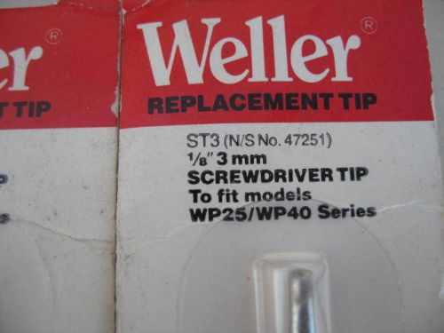 Weller ST Soldering Iron Tips - Lot of 7 pieces