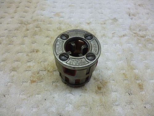 Ridgid 3/8&#034; pipe threading die - fits 2&#034; dia. ratchet - usa for sale