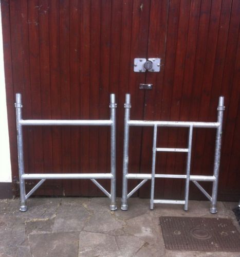Boss youngman scaffold tower 2 rung handrail end frames for sale