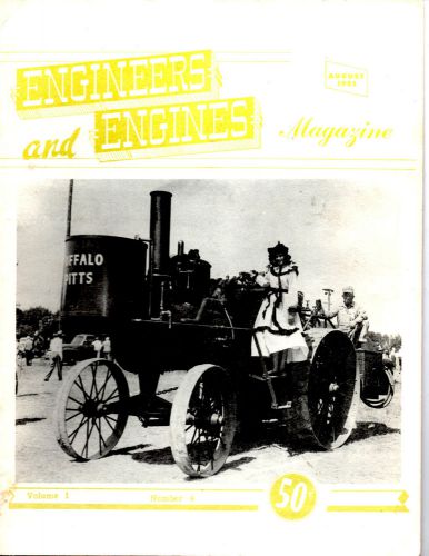 AUGUST 1955 ENGINEERS AND ENGINES MAGAZINE-VOLUME 1, NUMBER 4-STEAM ENGINES