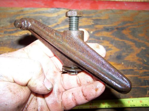 Old ALAMO ROCK ISLAND EMPIRE Hit Miss Gas Engine Exhaust Rocker Arm Lever Steam