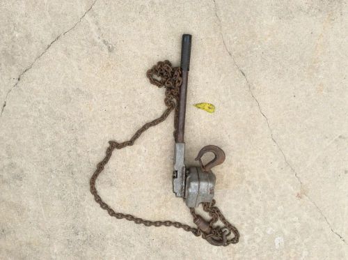 Yale 3/4 Ton 20 Ft Chain Hoist Come Along