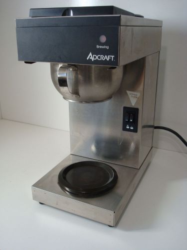 Adcraft CB-2 Pour Over Coffee Maker Brewer, 2 Warming Plates