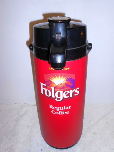 The Peacock Vacuum Bottle Hot Cold Vacuum Canister Coffee Soda Water folgers