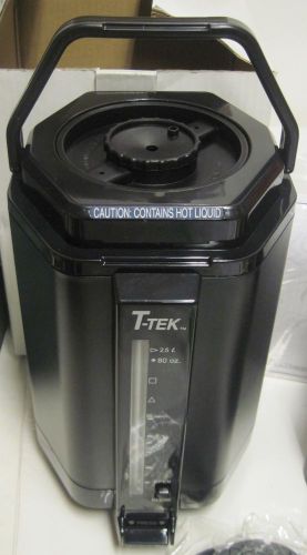 T-Tek Thermal 2.5 Liter Server Model TS25 New In Box