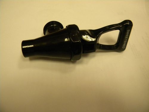 Tomlinson SBP Black Plastic Faucet Assembly for TCD &amp; other tea dispensers
