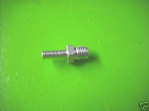 Stainless Flare to Barb Adapter 5/16&#034; MF x 1/4&#034; Barb